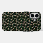 モダン エレガント フラワー柄 Case-Mate iPhoneケース (裏面 (横))