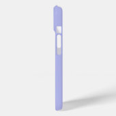 モダン エレガント ブルー モノグラムイニシャル Case-Mate iPhoneケース (裏面 / 左)