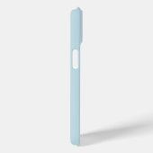 モダン エレガント ブルー モノグラムイニシャル Case-Mate iPhoneケース (裏面 / 右)