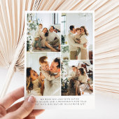 モダン エレガント ボーホ スクリプト ホリデー カード