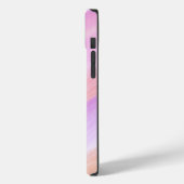 モダン エレガント レトロ ライン モノグラム Case-Mate iPhoneケース (裏面 / 左)