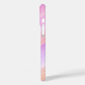 モダン エレガント レトロ ライン モノグラム Case-Mate iPhoneケース (裏面 / 左)