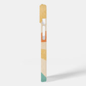 モダン エレガント レトロ ライン モノグラム Case-Mate iPhoneケース (裏面 / 左)