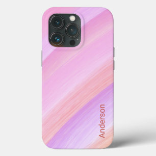 モダン エレガント レトロ ライン モノグラム iPhone 13 PROケース