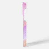 モダン エレガント レトロ ライン モノグラム iPhoneケース (左側面)