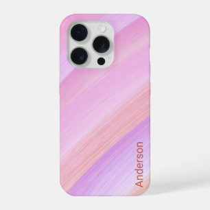 モダン エレガント レトロ ライン モノグラム iPhone 15 PROケース