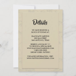 モダン エレガント ロマンティック エンクロージャー 招待状