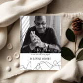 モダン |エレガント | | Keepsake |葬儀祈りの言葉カード 名刺