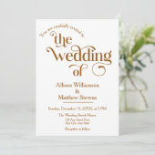 モダン「エレガントBe our Guest」結婚式招待状 招待状 (スタンド正面)