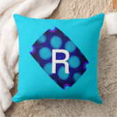 モダン_エレガントLIGHT STAR_BLUE_GIFT クッション (ブランケット)