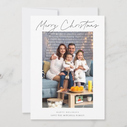モダン&エレガントMerry Christmas Photo (正面)