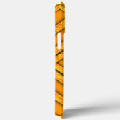 モダン オレンジ ダイヤモンド モノグラム Case-Mate iPhoneケース (裏面 / 右)