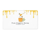 モダン オーガニック ハニー ファーム 返品 ラベル (正面)