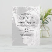 モダン オーダーメイド フォト ウェディング 招待状 (スタンド正面)