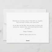 モダン オー ホーリー ナイト クリスマス (裏面)