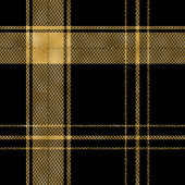 モダン カクテル ナプキン ブラック ゴールド グリッター