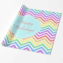 モダン,,カッコいいトレンディーカラフル ラッピングペーパー