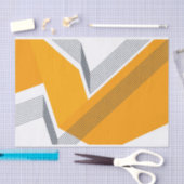 モダン、カッコいい、トレンディー、都市、シンプルで幾何学的な芸術 薄葉紙 (クラフト)