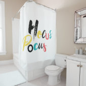 モダン、カラフル、おもしろい、カッコいいトレンディーの軌跡 シャワーカーテン (インサイチュ)