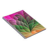 モダン,カラフル,アールヌーボー,アートのデコ,パターン,アバスター ノートブック (右側)