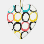 モダン,カラフル,カッコいい,ユニーク,トレンディー セラミックオーナメント (左)