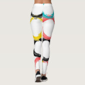 モダン,カラフル,カッコいい,ユニーク,トレンディー レギンス (裏面)