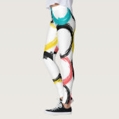 モダン,カラフル,カッコいい,ユニーク,トレンディー レギンス (左)