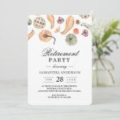 モダン カラフル パンプキン オータム  招待状 (スタンド正面)