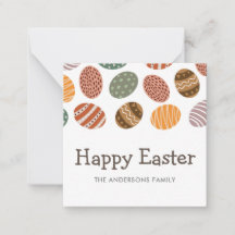 モダン カラフル フィエスタ イースター エッグ