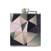 モダン – カラー数々のポリゴンバーフラスコ フラスク (裏面)