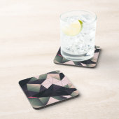 モダン – カラー数々のポリゴン懸命コースター コースター (右側)