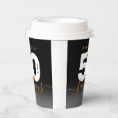 モダン ガーリー オレンジ 50歳 そして ファビュラス 紙コップ (右)