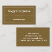 モダン&クラシック美容師名刺 名刺 (正面/裏面)