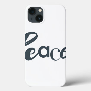 モダン,クリエイティブ,都市,平和のシンプルデザイン iPhone 13ケース
