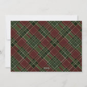 モダン クリスマス 写真 Feliz Navidad Plaid (裏面)