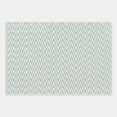 モダン |クリスマス |樹木 |ミニマル | ラッピングペーパーシート (正面)