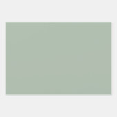 モダン |クリスマス |樹木 |ミニマル | ラッピングペーパーシート (正面3)