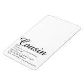 モダン クール ファン ベスト カズン エバー 定義 マグネット (左側)