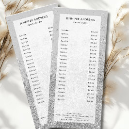 モダン,グリッター,サロン,価格ラックカード ラックカード