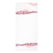 モダン,グリッター，ピンクホワイト価格表 ラックカード (裏面)