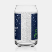 モダン グリーン クリスマスツリー クリスマスのお祝い ガラス缶 (左)