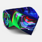 モダン グルームズメン アブストラクト リキッド ネクタイ (ロール)