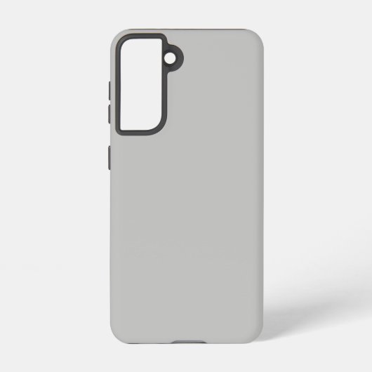 モダン グレー エレガント SAMSUNG GALAXYケース (裏面)