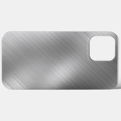 モダン グレー テクスチャ テンプレート Case-Mate iPhoneケース (裏面 (横))