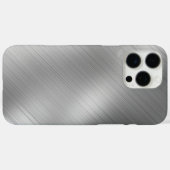 モダン グレー テクスチャ テンプレート Case-Mate iPhoneケース (裏面 (横))
