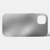 モダン グレー テクスチャ テンプレート Case-Mate iPhoneケース (裏面 (横))