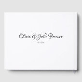 モダン ゲストブック (裏面)