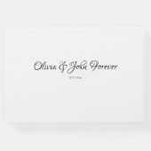 モダン ゲストブック (裏面)