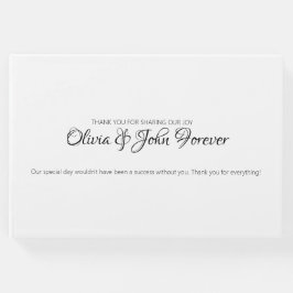 モダン ゲストブック