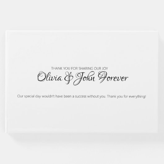 モダン ゲストブック (正面)